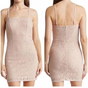 Dress The Population Elegant Pink Lace Dress